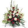 Red and White Basket 189